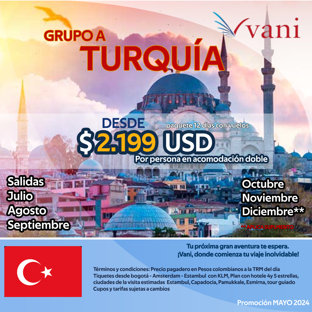 TURQUIA promo mayo 2024